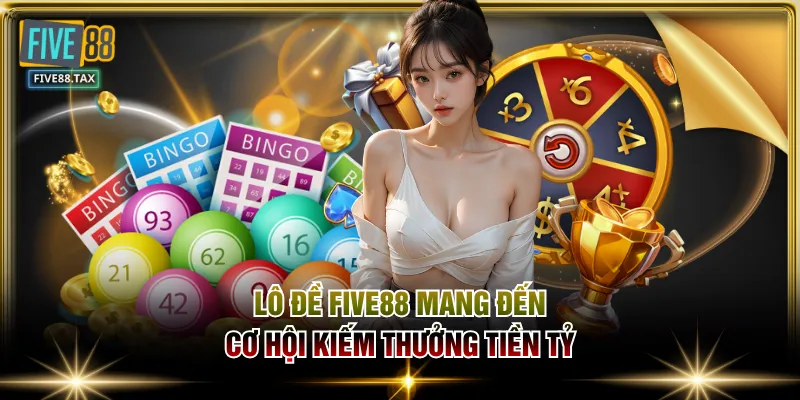 Lô đề FIVE88 mang đến cơ hội kiếm thưởng tiền tỷ